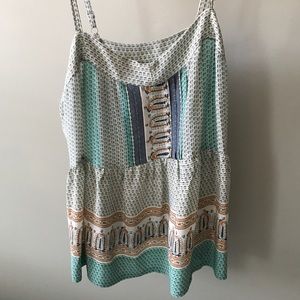ANTHROPOLOGIE Silky Tank